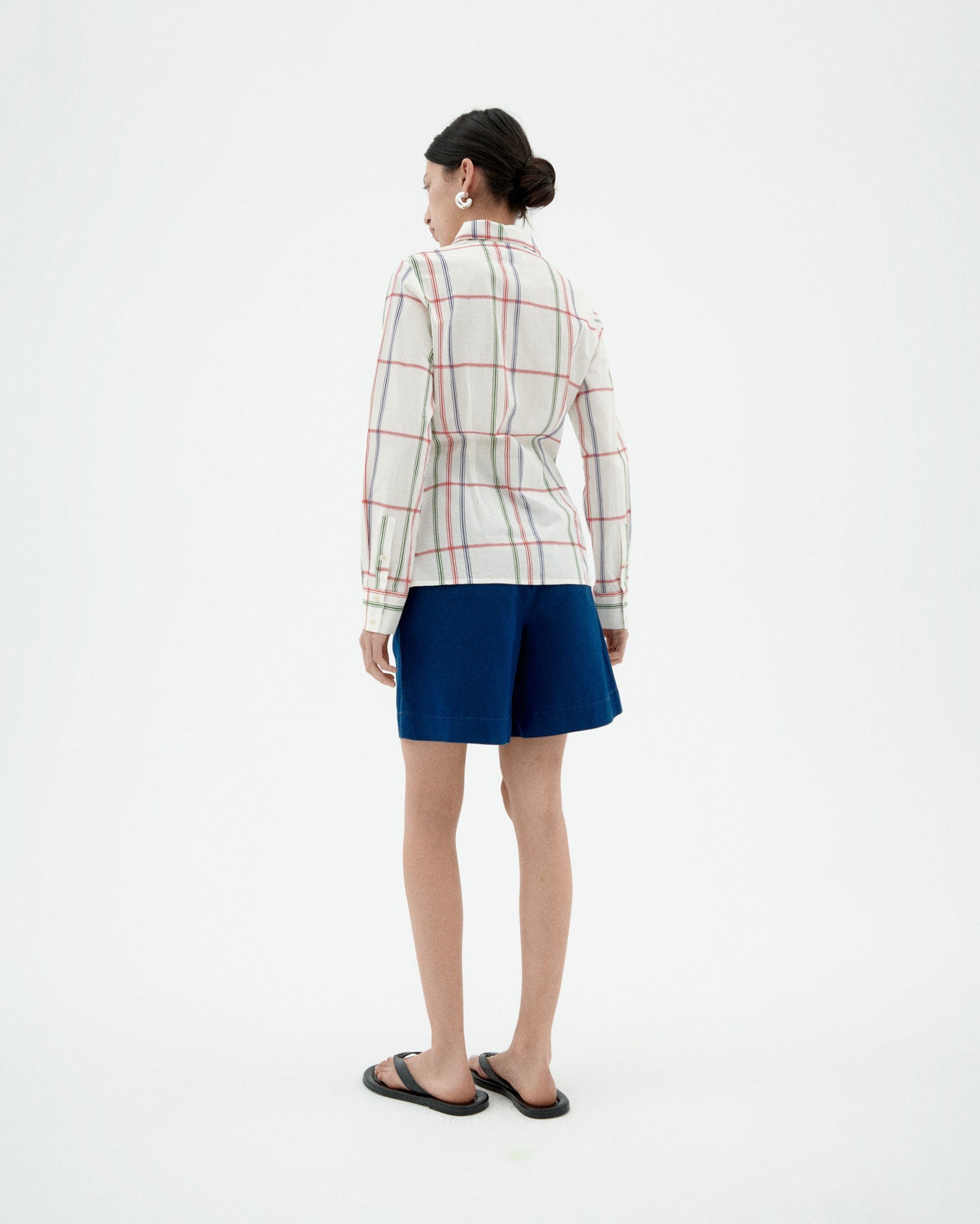 Blusa rayas multicolor Katha sostenible-4