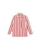 Blusa rayas rojas Marcelle sostenible - silueta 1