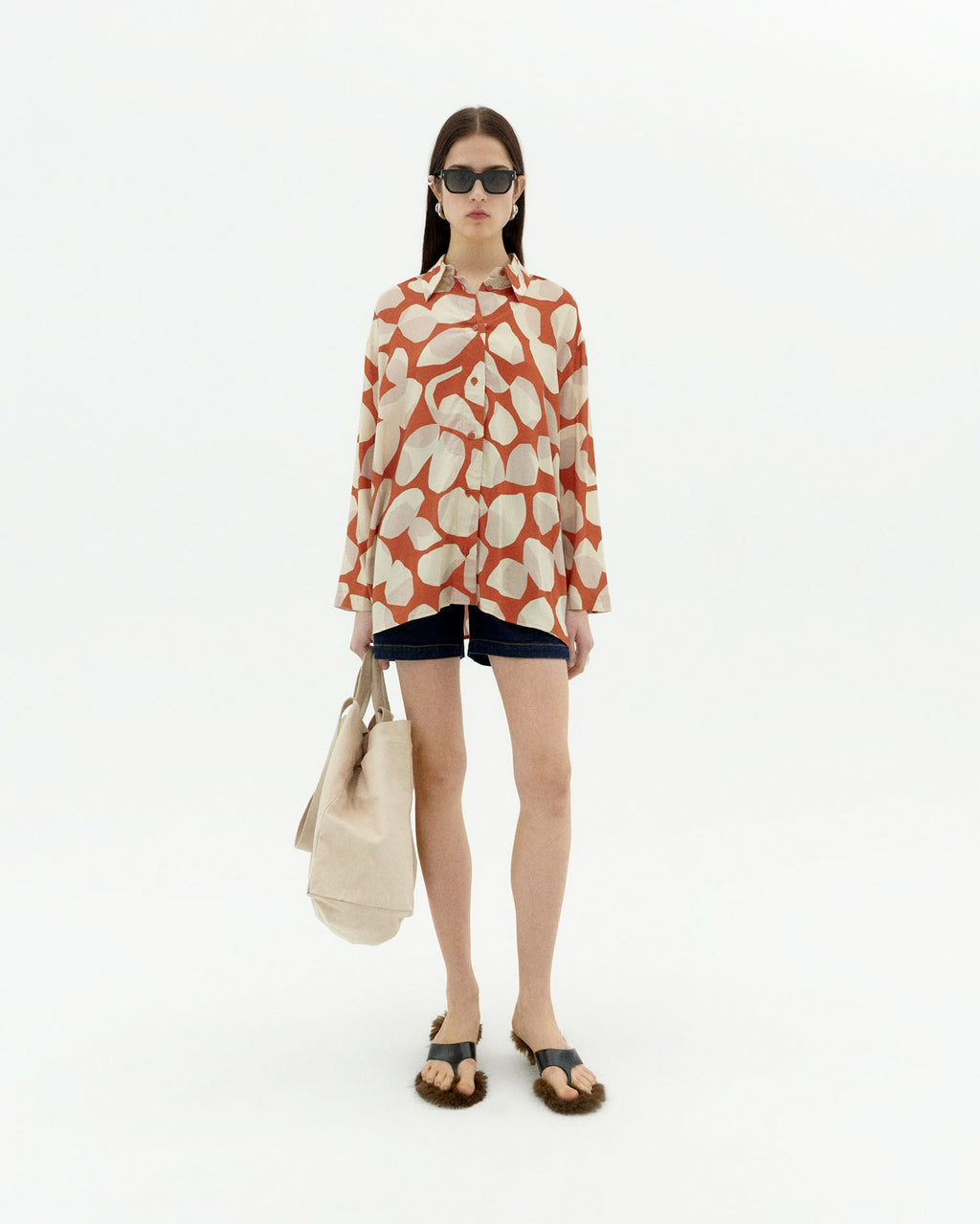 Blusa multicolor leaf light Ava sostenible-2