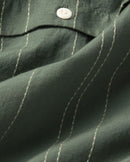 Blusa verde desmontable Nataly sostenible silueta - 3