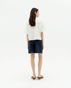 Blusa blanca popcorn Anna sostenible-4
