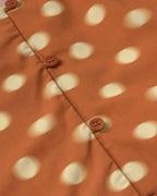 Blusa lunares marrón Leia sostenible silueta - 2