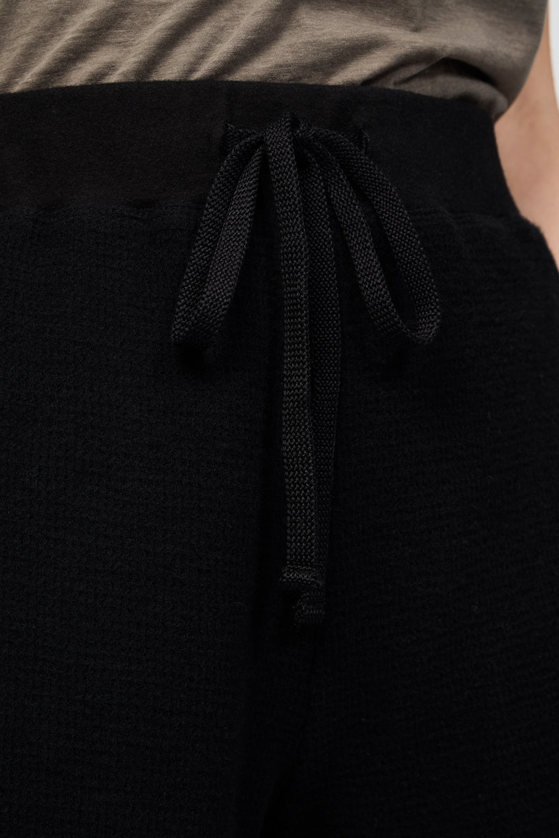Shorts térmicos de estar por casa - Negro - Mujer