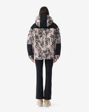 Veste Anorak À Imprimé Zèbre - Ivory