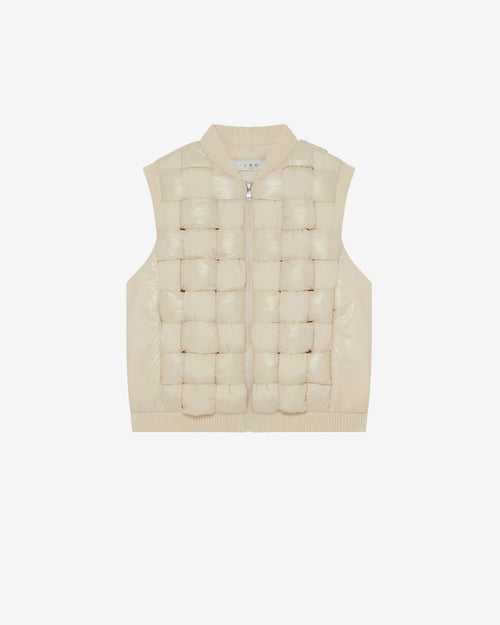 Doudoune Vernis Sans Manche - Ivory