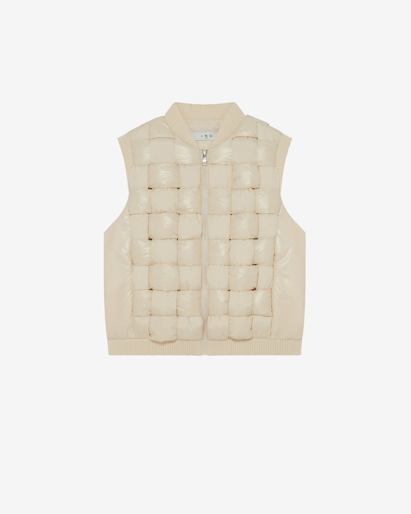 Doudoune Vernis Sans Manche - Ivory