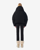 Doudoune Oversize À Capuche - Black