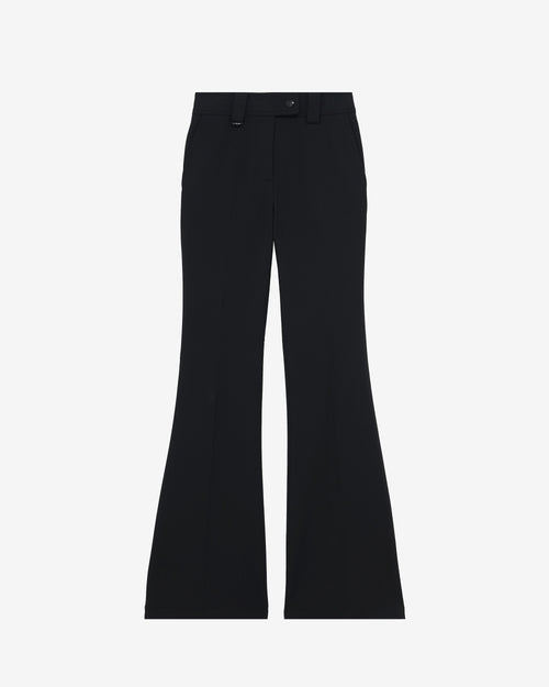 Pantalon Stretch Coupe Flare - Black
