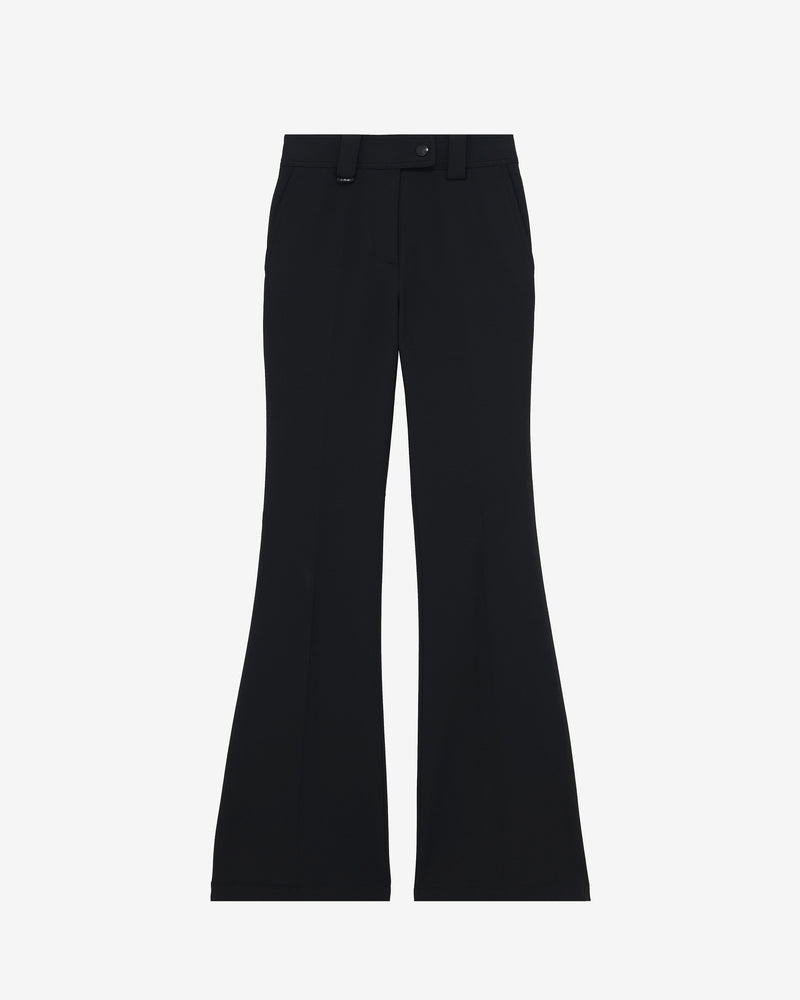 Pantalon Stretch Coupe Flare - Black