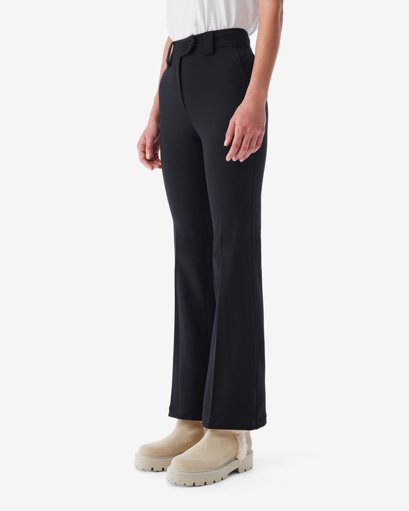 Pantalon Stretch Coupe Flare - Black