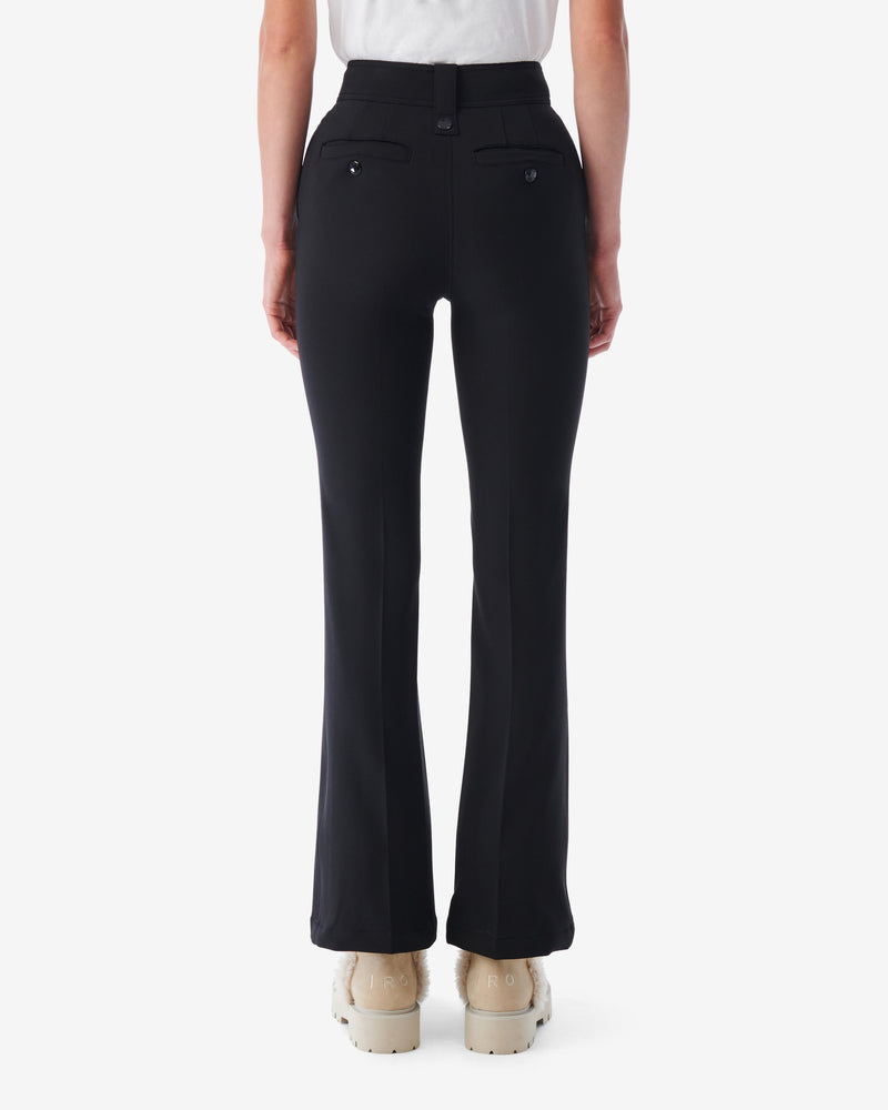 Pantalon Stretch Coupe Flare - Black