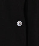 Henley Clean Finish Jersey - Black - Women's