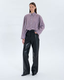 Chemise Casablanca grenat_1