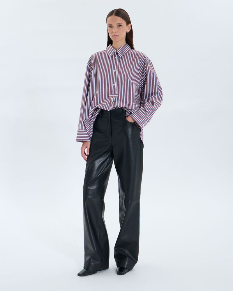 Chemise Casablanca grenat_1