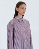 Chemise Casablanca grenat_3