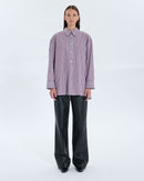 Chemise Casablanca grenat_5