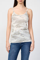 Débardeur En Jersey Transparent Camouflage - Dust Camo - Femme