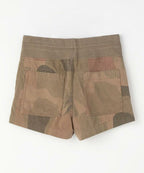 Short Cargo Camouflage - Combo Marron - Femme