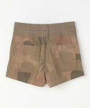 Shorts cargo de camuflaje - Marrón combinado - Mujer