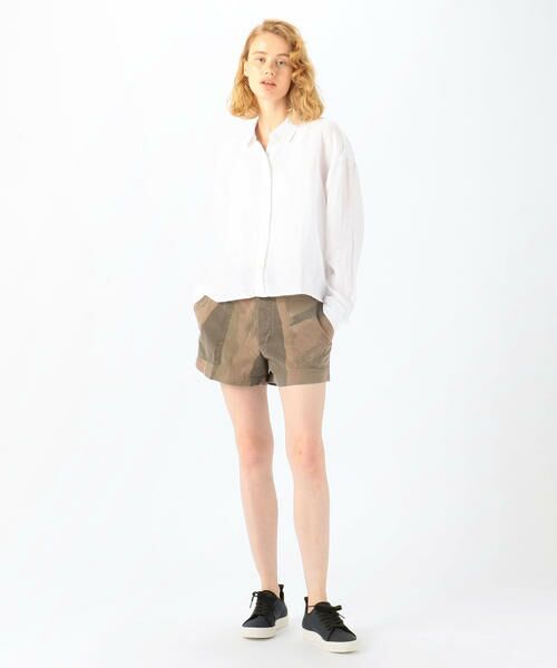 Short Cargo Camouflage - Combo Marron - Femme