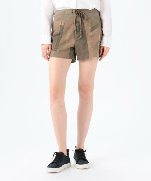 Short Cargo Camouflage - Combo Marron - Femme