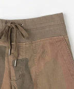 Short Cargo Camouflage - Combo Marron - Femme