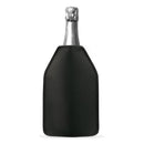 Napa - Lot De 2 Rafraîchisseurs De Bouteille Souple - Noir - Textile