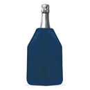 Napa - Lot De 2 Rafraîchisseurs De Bouteille Souple - Bleu Nuit - Textile