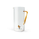 Borosilicate Glass Pitcher - Orange Figurine