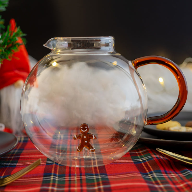 Monterey - Pichet Bonhomme Pain D'Epices - Verre Borosilicate