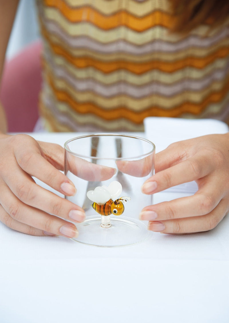 Monterey - Lot De 2 Gobelets Abeilles - Verre Borosilicate