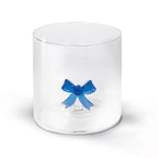 Gobelet En Verre Borosilicate - Figurine Noeud Bleu