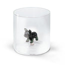 Monterey - Lot De 2 Gobelets Bulldog Français - Verre Borosilicate