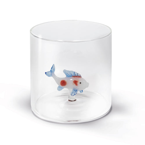 Monterey - Lot De 2 Gobelets Carpes - Verre Borosilicate