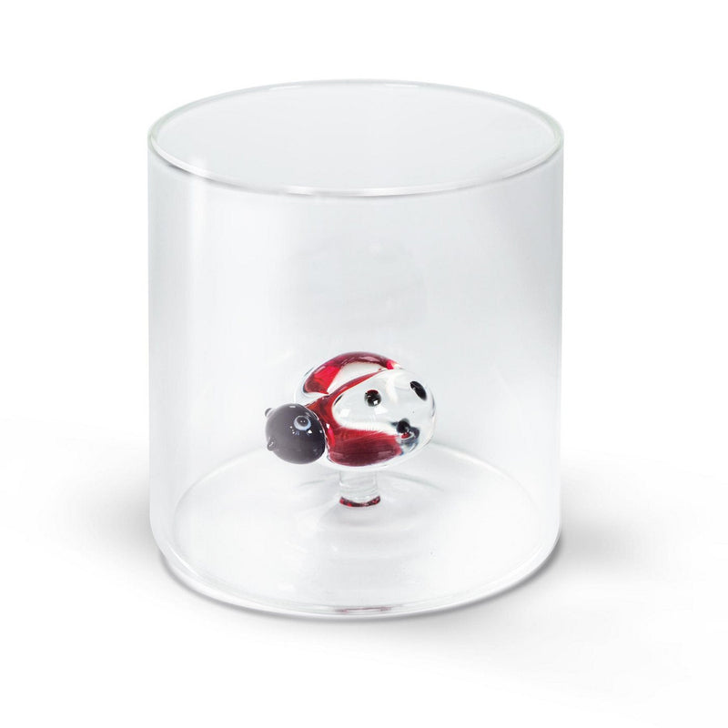 Monterey - Lot De 2 Gobelets Coccinelles - Verre Borosilicate