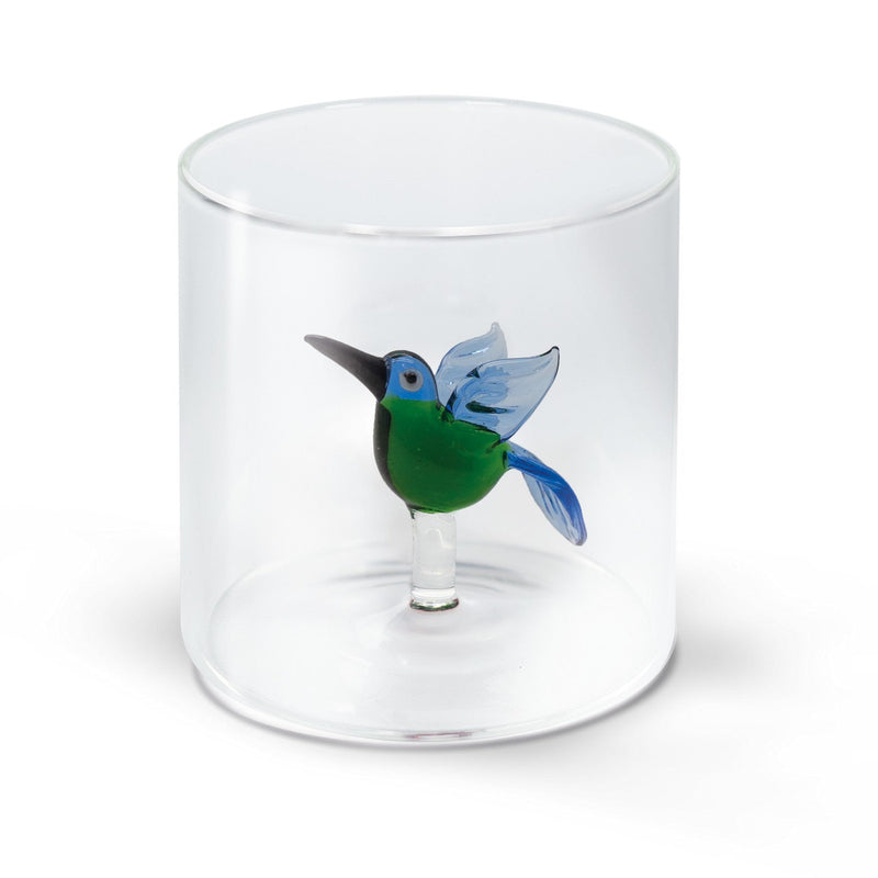 Monterey - Lot De 2 Gobelets Colibris - Verre Borosilicate