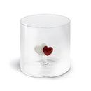 Monterey - Lot De 2 Gobelets Coeurs - Verre Borosilicate