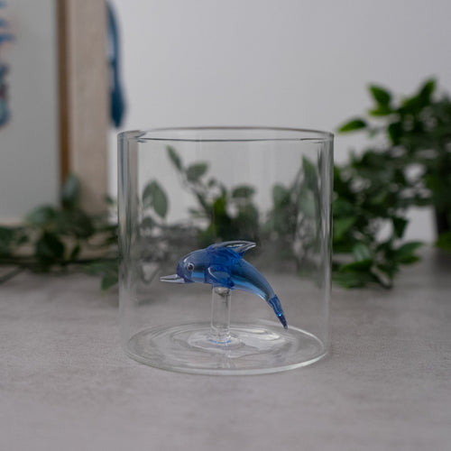 Monterey - Lot De 2 Gobelets Dauphins - Verre Borosilicate