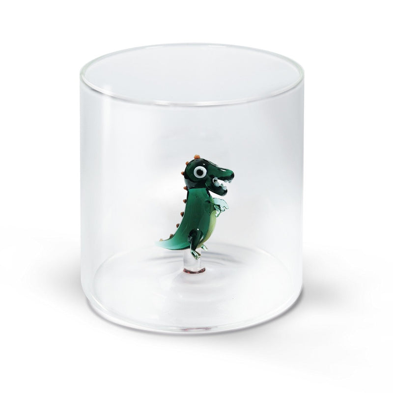 Monterey - Lot De 2 Gobelets Dinosaures - Verre Borosilicate