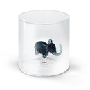 Vaso de Vidrio Borosilicato - Figura Elefante
