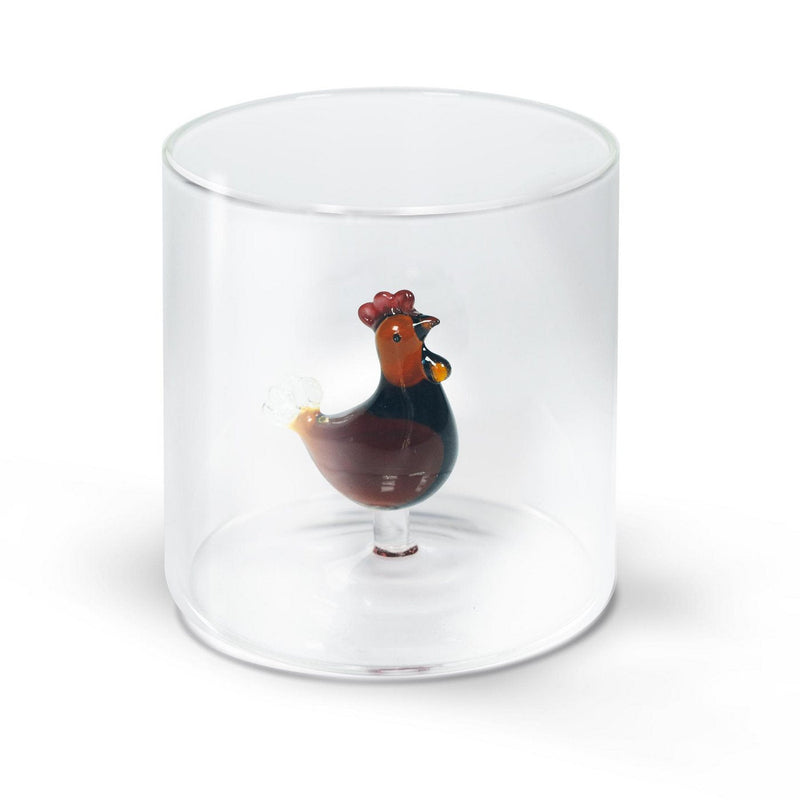 Monterey - Lot De 2 Gobelets Poules - Verre Borosilicate