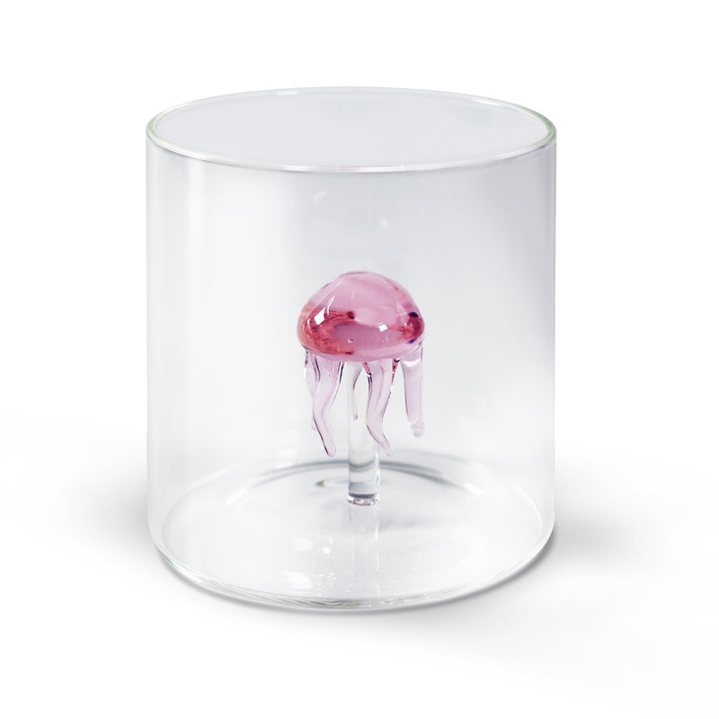Vaso de vidrio de borosilicato - Figura Medusa