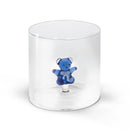 Gobelet En Verre Borosilicate - Figurine Peluche Bleue