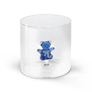 Monterey - Lot De 2 Gobelets Peluche Bleues - Verre Borosilicate
