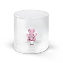 Gobelet En Verre Borosilicate - Figurine Peluche Rose