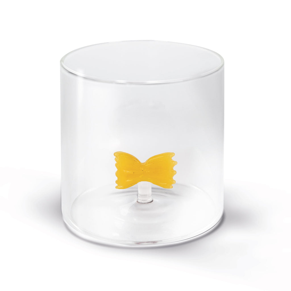 Juego De 4 Vasos De Vidrio Borosilicato - Figurine Farfalla