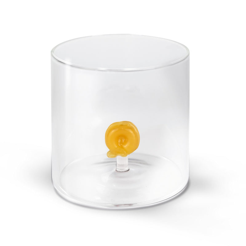 Borosilicate Glass Tumbler - Tortellino Figurine
