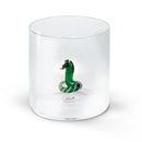 Vaso de vidrio de borosilicato - Figura de serpiente