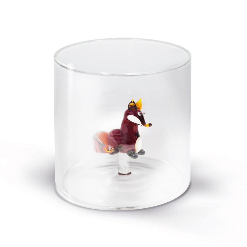 Monterey - Lot De 2 Gobelets Renards - Verre Borosilicate