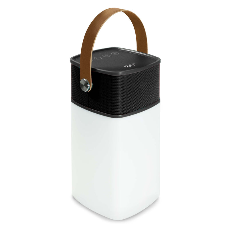 Milano - Enceinte Bluetooth Avec Lumière LED - Noir